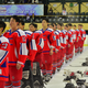 Illustration for article titled Photos: The North Korean Hockey Team